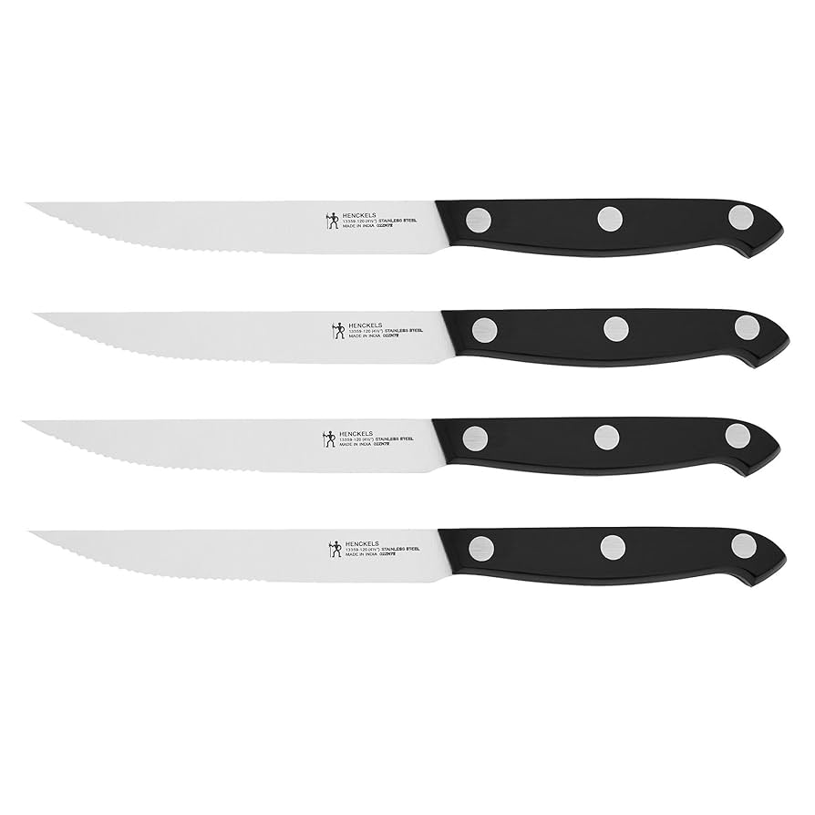 Amazon.com: HENCKELS Prime Razor-Sharp Steak Knife Set of 4